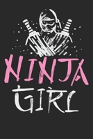 Notebook: Ninja Girl Dot Grid 6x9 120 Pages 1699078386 Book Cover