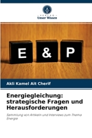 Energiegleichung: strategische Fragen und Herausforderungen: Sammlung von Artikeln und Interviews zum Thema Energie 6204055658 Book Cover