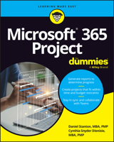 Microsoft 365 Project For Dummies 1394352298 Book Cover