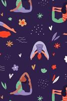 Yoga Pattern - Yoga Namaste Health Meditation Yogi 36: Graph Paper 5x5 Notebook for for Yoga Lovers 1099609011 Book Cover