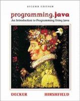 programming.java: An Introduction to Programming Using Java: An Introduction to Programming Using Java 0534955886 Book Cover