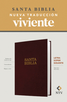 Santa Biblia Ntv, Letra S�per Gigante (Letra Roja, Tapa Dura, Vino Tinto) 149645023X Book Cover