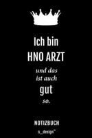 Notizbuch f�r HNO �rzte / HNO Arzt / HNO �rztin: Originelle Geschenk-Idee [120 Seiten kariertes blanko Papier] 1677487232 Book Cover
