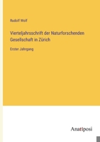 Vierteljahrsschrift der Naturforschenden Gesellschaft in Zürich: Erster Jahrgang 3382010283 Book Cover