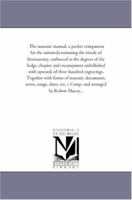 The Masonic Manual 1425531458 Book Cover