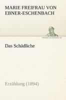 Das Schadliche 3842407041 Book Cover