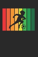 Fu�ball Fu�ballspieler Notizbuch: Fu�ball Fu�ballspieler Notizbuch f�r Liebhaber / Notizheft / Notizblock A5 (6x9in) Dotted Notebook / Punkteraster / 120 gepunktete Seiten 1677179252 Book Cover