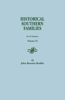 Historical Southern Families 0806300329 Book Cover