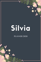 Silvia Planner 2020: Planner Settimanale con Calendario Mensile e Annuale I Date Importante I Osservazioni I Focus Mensile I Obietivi Mensiili e con ... I Per nuovo anno I A5 (Italian Edition) 1693968010 Book Cover