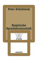 Empirische Sprachwissenschaft 3531221744 Book Cover