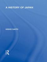 A History of Japan 0415845734 Book Cover