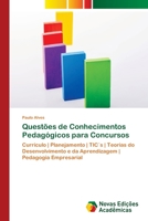 Questões de Conhecimentos Pedagógicos para Concursos 620079278X Book Cover