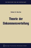Theorie Der Einkommensverteilung 3663125343 Book Cover