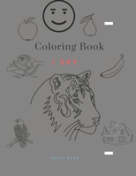 Coloring Book - I Spy: Coloring Book for Kids Ages 2-5 Year _ A Fun Guessing Game for Kids B0848TSZCD Book Cover