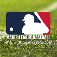 Major League Baseball - All 30 Mlb Logos to Color 2016: Great Childrens Coloring Book - Unique Birthday Gift / Present! 1523244178 Book Cover