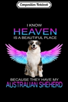 Composition Notebook: Australian Shepherd Dog My Angel Heaven Halloween Costume Journal/Notebook Blank Lined Ruled 6x9 100 Pages 1672115108 Book Cover