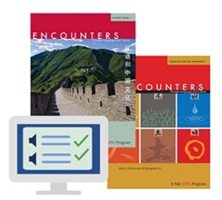 Encounters: Chinese Language and Culture, Student Book 1 Print and Digital Bundle 0300221258 Book Cover