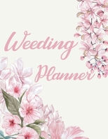 Wedding Planner and Organizer: Bridal Planning Diary Organizer Book, Checklist, Worksheets and essential Tools to plan the Perfect Wedding (120 pages, 8.5 x 11'' inch) (Wedding Planning Book) 1676513353 Book Cover