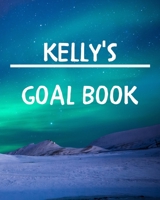 Kelly's Goal Book: New Year Planner Goal Journal Gift for Kelly / Notebook / Diary / Unique Greeting Card Alternative 1677250380 Book Cover