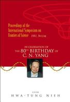 Frontiers of Science: In Celebration of the 80th Birthday of C N Yang 9812384146 Book Cover