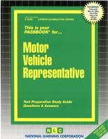 Motor Vehicle Representative (Career Examination Ser.) (Career Examination Ser.) 1731832583 Book Cover
