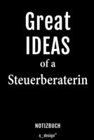 Notizbuch f�r Steuerberater / Steuerberaterin: Originelle Geschenk-Idee [120 Seiten liniertes blanko Papier] 1691112356 Book Cover