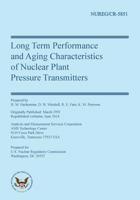 Long Term Performance and Aging Characteristics of Nuclear Plant Pressure Transmitters 1499576927 Book Cover