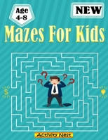 Maze for kids: Creative maze puzzle for kids B08VLMQMW6 Book Cover