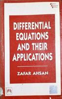 Differential Equations and Their Application 8120314972 Book Cover