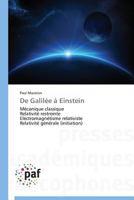 de Galilée À Einstein 3838140141 Book Cover
