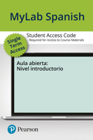 Mylab Spanish with Pearson Etext for Aula Abierta -- Access Card (Single Semester) 0135654599 Book Cover