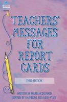 Teachers' Messages for Report Cards 0822467771 Book Cover