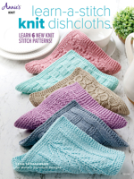 Learn-a-Stitch Knit Dishcloths 1640255737 Book Cover