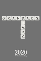 Grandad's Diray 2020 A5 Week to View Diary: Planner with Calendar. Father's Day/Christmas/ Birthday Gift 165718059X Book Cover