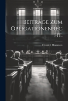 Beiträge zum Obligationenrecht. 1022611666 Book Cover