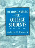 Reading Skills for College Students 0136283713 Book Cover