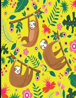 Diary 2020: Yellow Sloth 2020 Diary, A Day To A Page Sloth Planner For The Year With To Do List, Cute Sloth 2020 Planner 171005414X Book Cover