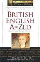 British English a to Zed (Writers Library) 081604239X Book Cover