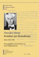 Erzieher Zur Demokratie: Briefe 1945-1949 3598251254 Book Cover