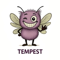 Tempest and the Rainbow Umbrella (The Storm Mosquitos) 1764366115 Book Cover