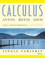 Calculus: Early Transcendentals, Single Variable [with eGradePlus 1-Term Access Code] 0471763349 Book Cover