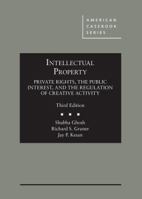 Intellectual Property: Private Rights, the Public Interest, and the Regulation of Creative Activity, 2nd Edition 031416801X Book Cover