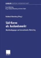 Sud-Korea ALS Auslandsmarkt: Marktbedingungen Und Internationales Marketing 382447400X Book Cover