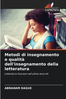 Metodi di insegnamento e qualità dell'insegnamento della letteratura (Italian Edition) 6208583721 Book Cover