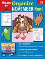 Organize November Now Grades 2-3 1562346733 Book Cover
