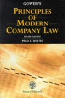 Gower and Davies: The Principles of Modern Company Law 0420445900 Book Cover