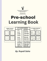 Preschool Learning Book: Children Activity Book B0CK3KF16J Book Cover