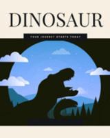 Dinosaur Notebook: Notebook: Lined Dinosaur Notebook (T-Rex Scene)  - 100 Pages - 8 x 10 1691427209 Book Cover