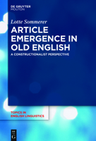 Article Emergence in Old English 3110539373 Book Cover