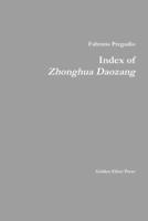 Index of Zhonghua Daozang 0984308202 Book Cover